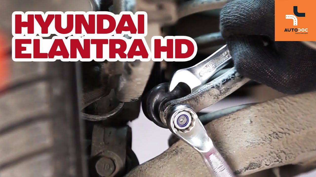 How to replace rear anti roll bar link on HYUNDAI ELANTRA ... How to replace rear anti roll bar link on HYUNDAI ELANTRA ...