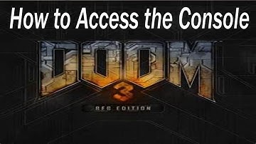 Doom 3 BFG Edition - How to Access the Console