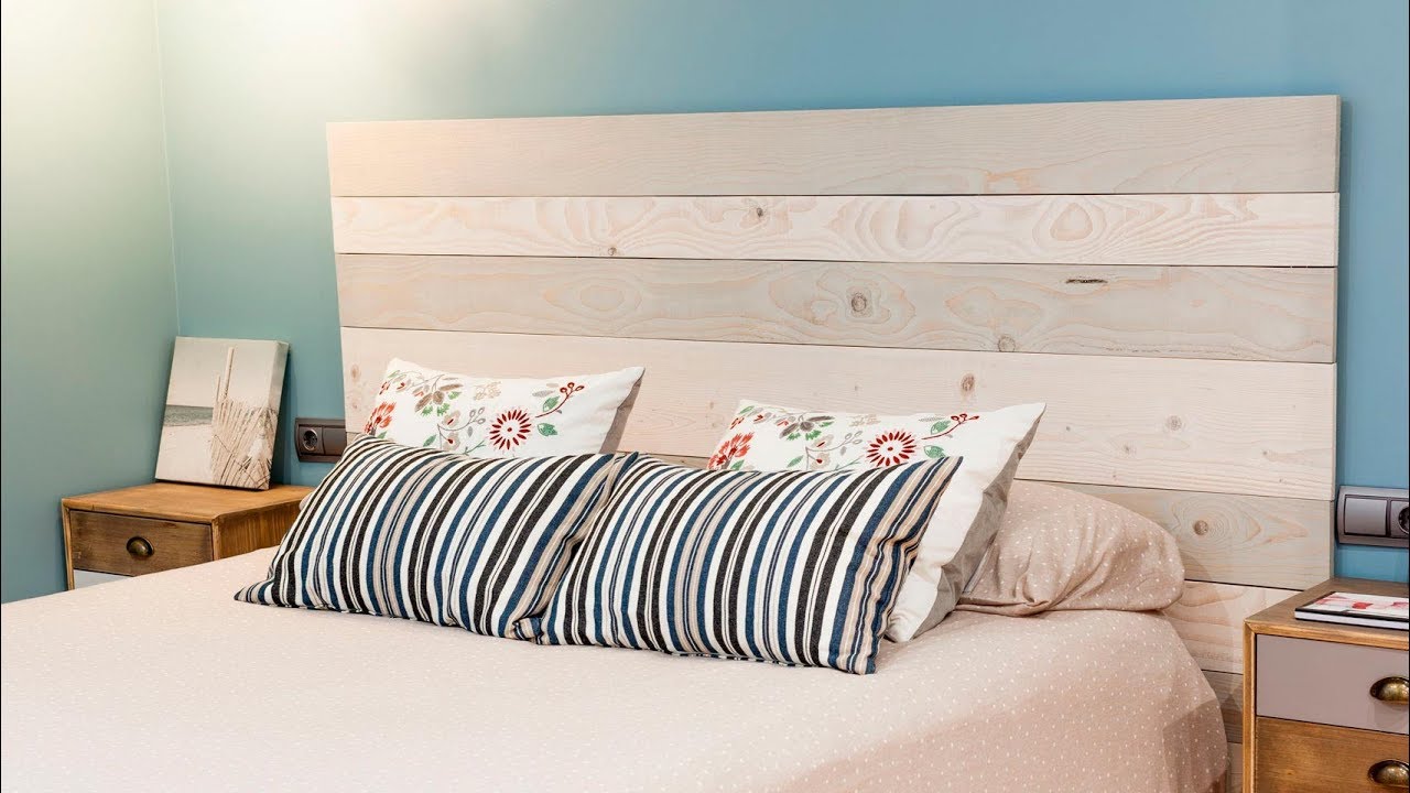 Cabeceros de Cama Baratos, Económicos y Outlet  Cama de madera, Cabecera  de palets, Cabeceros de cama madera