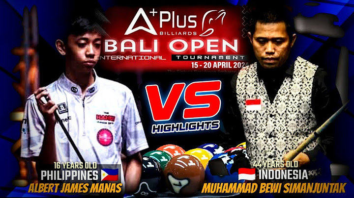 AJ MANAS VS MUHAMMAD BEWI SIMANJUNTAK, 9-BALL OPEN 2024 - HIGHLIGHTS | PINOY COMMENTARY