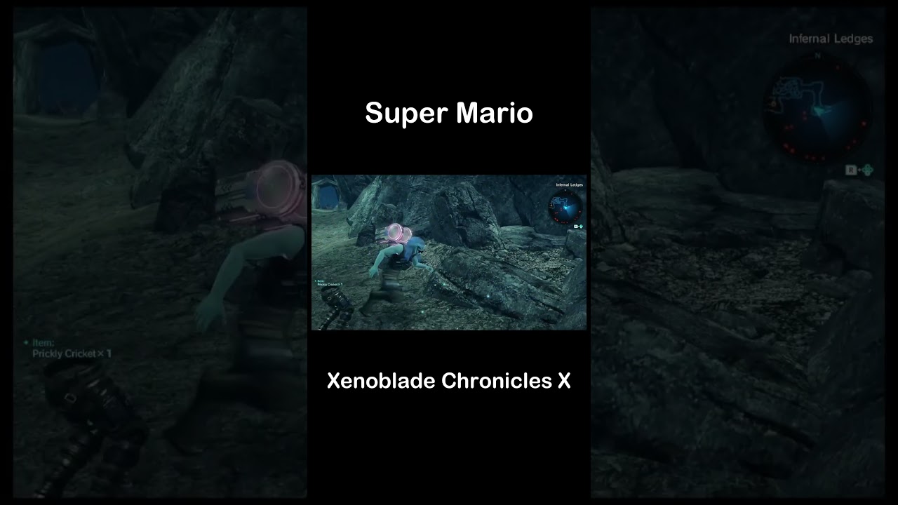 Xenoblade Chronicles X Super Mario 