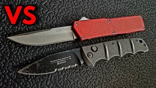 Lightning OTF VS Boker Kalashnikov  Battle of the Budget Autos