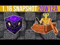 Minecraft 1.16 Snapshot 20w12a Respawn Anchor, 0-Tick Farms & AFK Fishing Nerfed!