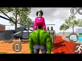 Hulk vs Scary Teacher &amp; Zombies 😱 | Indian Bike Driving 3D Gameplay