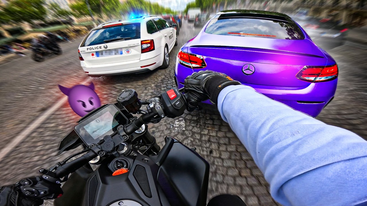 QUAND ILS SONT DE SORTIE... 😍🏎️👮‍♂️ Motovlog sur Paris