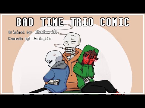 Free Hugs! // Bad Time Trio Fanmade Comic