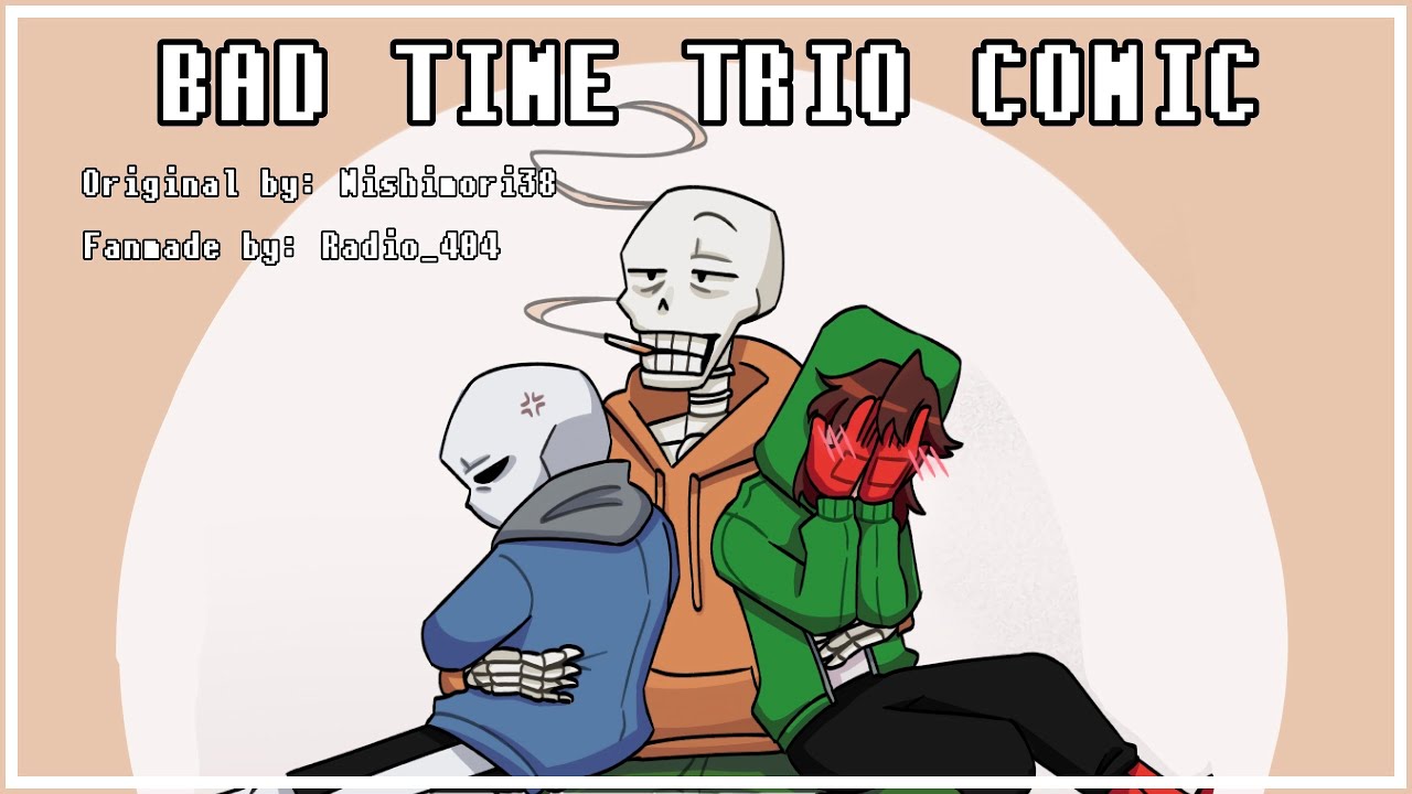 Free Hugs! // Bad Time Trio Fanmade Comic