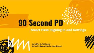 Smart Pass Signing into and Settings - 90 second PD screenshot 3