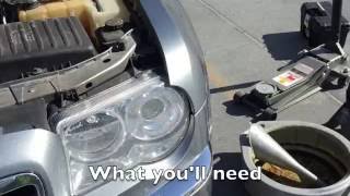 DIY: 2006-10 Chrysler 300C 5.7l V8 Hemi Oil Change Tutorial