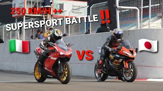 LEBIH KENCANG MANA ?? | DUCATI 848 VS KAWASAKI ZX6R 636 | SENTUL INTERNATIONAL CIRCUIT