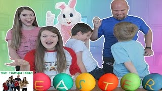 Easter 2017 Egg Hunt, Decrorating and Basket Haul  / That YouTub3 Family