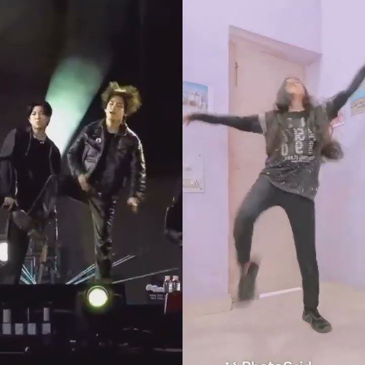 BTS - Run || Dance Cover [ Busan Concert ] With BTS V #taehyung #bts