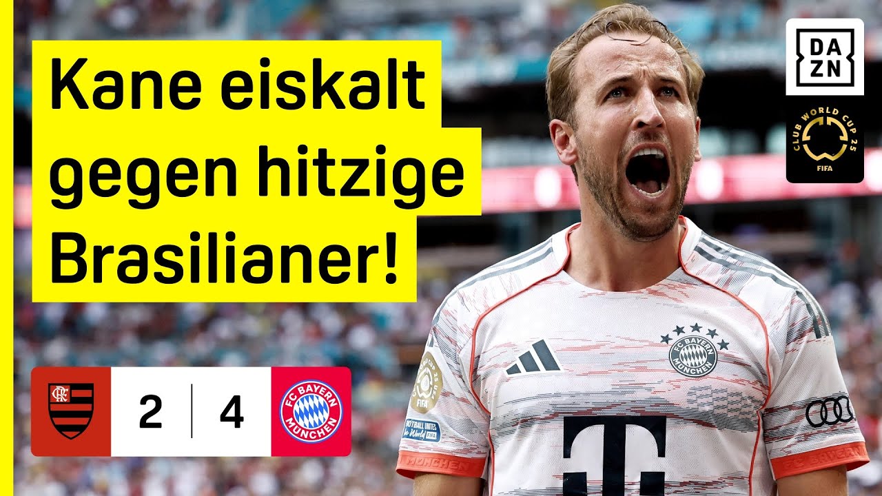 Flamengo - FC Bayern München | FIFA Club World Cup 2025 | DAZN Highlights