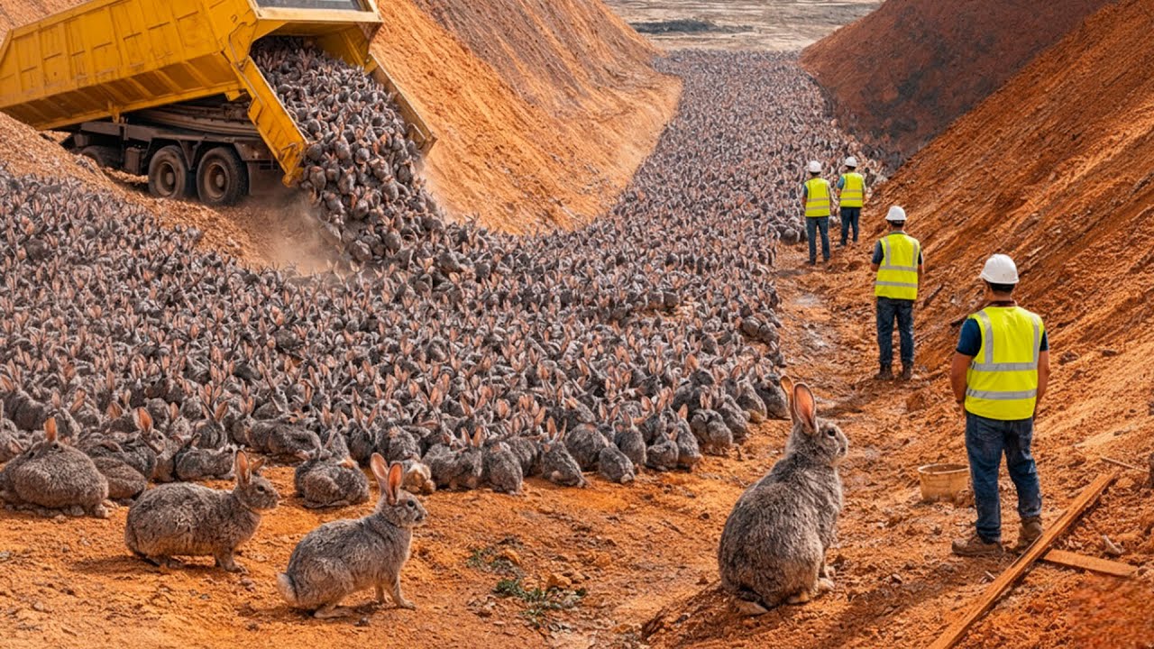 China Released 1.2 Million Rabbits Into A Dead Desert — The Shocking ...
