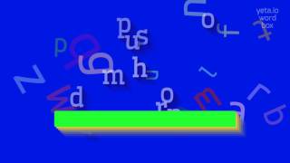 How to say pseudomorph! (High Quality Voices)