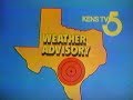 April 1979 KENS (CBS, San Antonio) Weather Cut-In