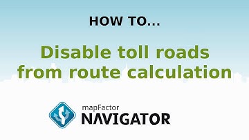 Navigator 2.1: How to disable toll roads from route calculation