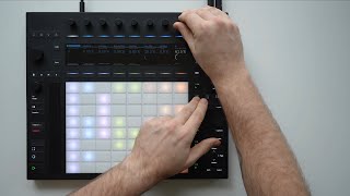 Dark jam with the Ableton Push 3 Standalone (live performance)