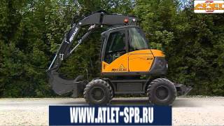 Колёсный экскаватор Mecalac 714MWrr