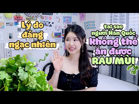 Lý <strong>do</strong> đáng ngạc nhiên tại sao người Hàn Quốc <strong>không</strong> thể ăn được Rau mùi😲🍀