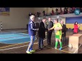 Церемонія нагородження переможців кубка футзалу м. Бердичева