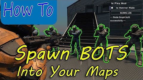 how to set up Bots and Nav Mesh in halo infinite | Halo Infinite Forge Scripting