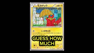 The Raincoat Pikachu Pokemon Card Sold For How Much??