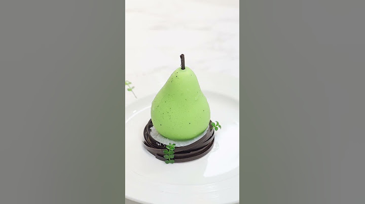 🍐 How to Make Pear Shaped Mousse Entremet - Amazing Tasty Dessert Decoration Tutorial | Sweet Planet