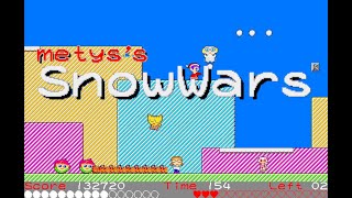 【レア度★★】PC98レトロゲーム「metys's Snow Wars」解説付きでクリアまで