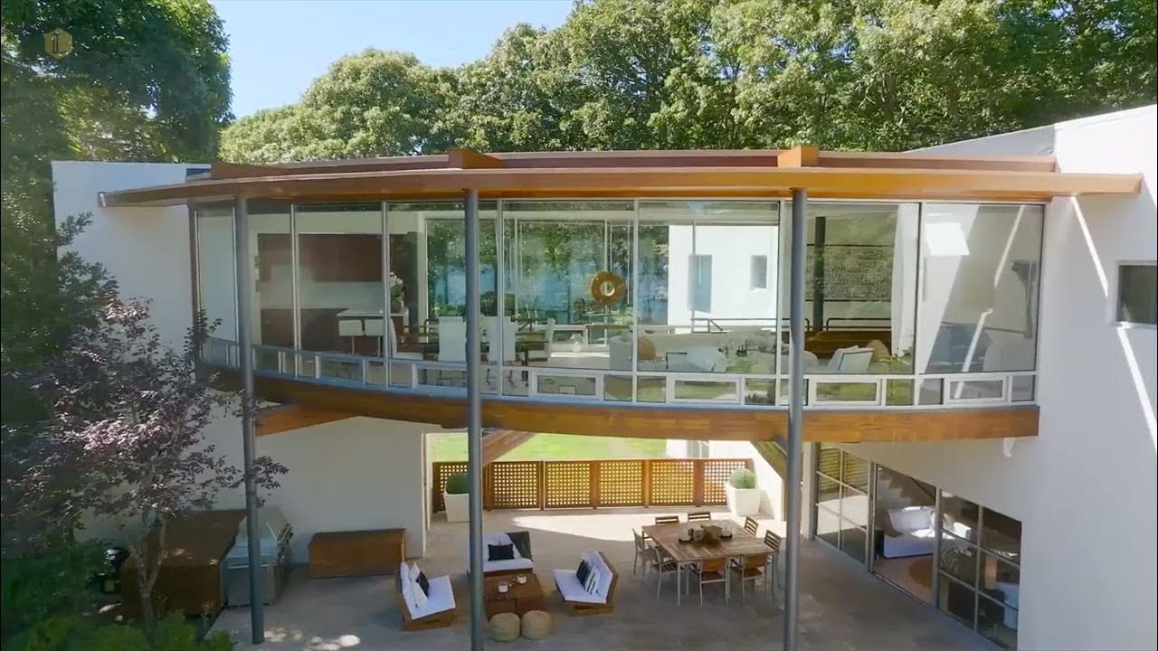 Modern Waterfront Masterpiece Luxury Houses YouTube