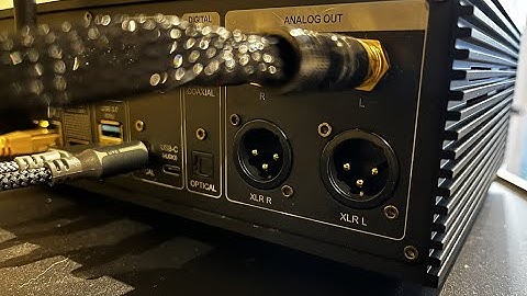 Eversolo DMP-A6: Using XLR outputs on the Eversolo DMP A6 (for Focal MG in my case)