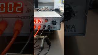 How to check micro ohm meter zero set in 2 kiloohm #ohm#zero#how#set#howto#viralshorts #shorts
