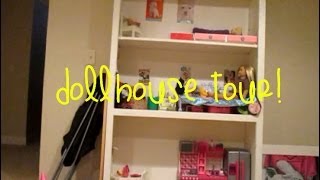 DOLLHOUSE TOUR JUNE 2014 so this is the long awaited dollhouse tour :) school ends tomorrow yay sorry if there