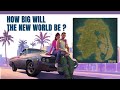 GTA 6 Map Size Revealed! 🗺️ How Big Is the New World Compared to GTA 5?