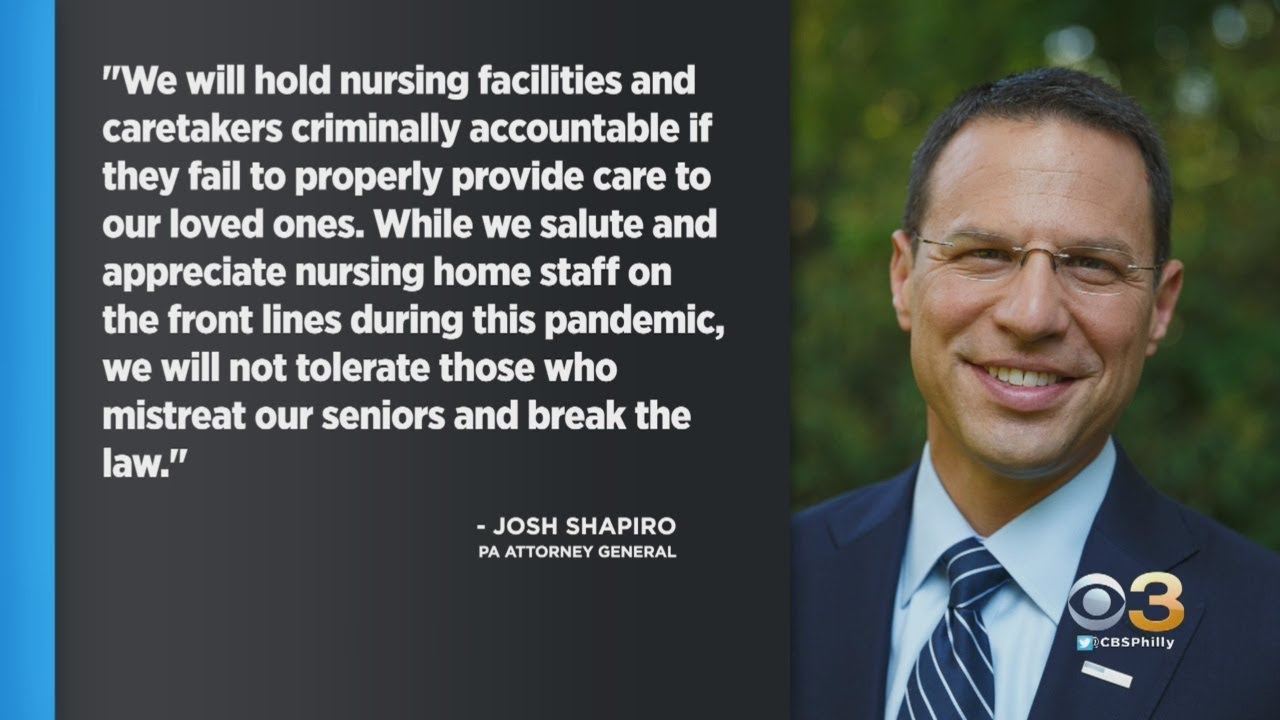 Pennsylvania Attorney General Opens Criminal Investigation Into Nursing