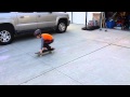 James first boneless one foot and hands landing