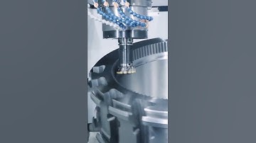 AMAZING Gear Skiving Demo on a 5-Axis!