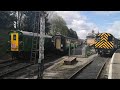 Trains at Alresford - 2 April 2022, featuring Hastings DEMU