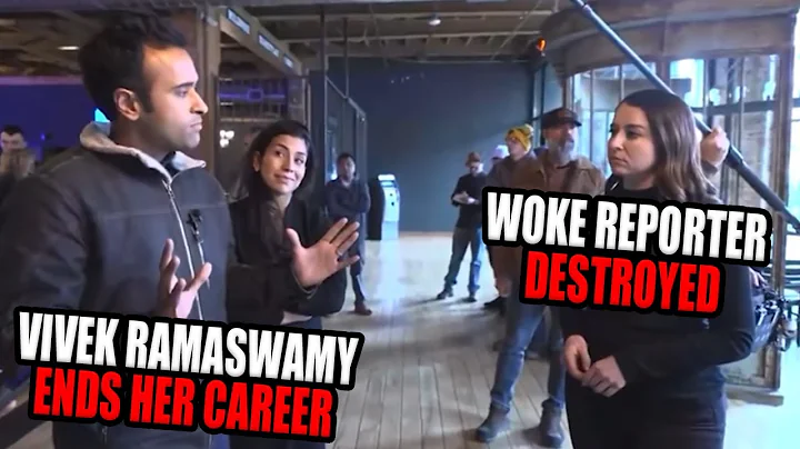 Vivek Ramaswamy DESTROYS Woke Reporter CONFRONTING Him Over White Supremacy