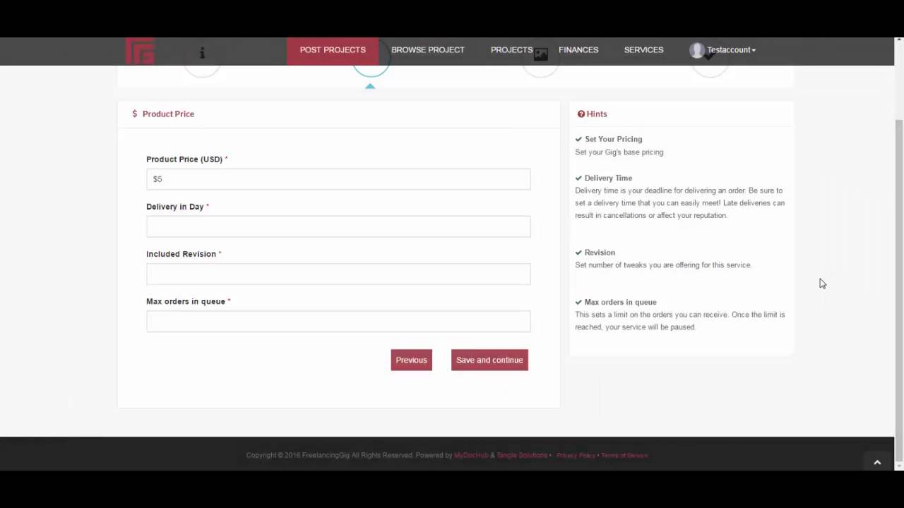freelancinggig com how to create a freelance service gig youtube freelance service