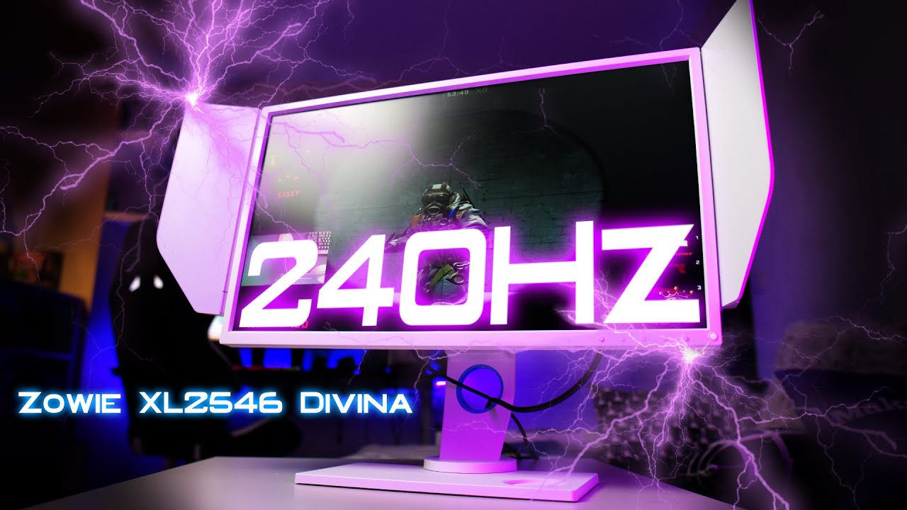 Naj Zhelaniyat Gejming Monitor 240hz I Dyac Tova E Zowie Xl2546 Divina Youtube