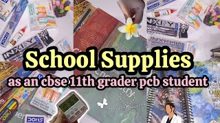 School Supplies as an cbse 11th grader PCB student 📚✨|| buying book's for class 11th 📚✨ screenshot 4