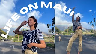 it&#39;s crazy that THIS is my life... MAUI VLOG (surfing, eco fashion, beach cleanup)