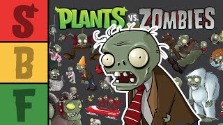 Ranking EVERY Plants vs Zombies Zombie