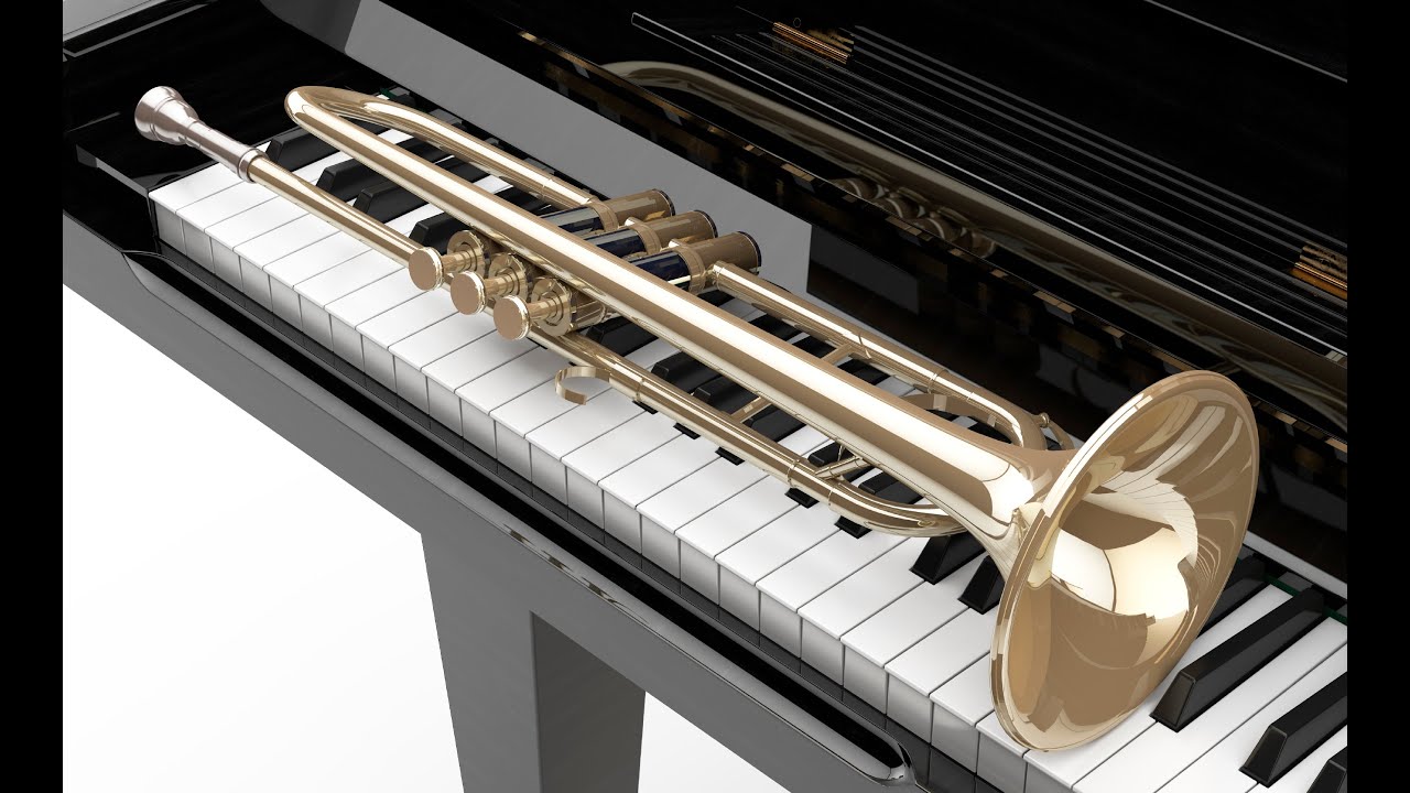 Jingle Bells, Trumpet in C & Piano YouTube