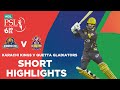 Short Highlights | Karachi Kings vs Quetta Gladiators | Match 1 | HBL PSL 6 | MG2T