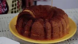 Como Fazer um DELICIOSO BOLO  de LARANJA mais Fofinho