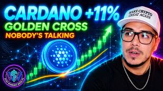 Cardano Is Up 11%: The First Golden Cross in 14 Months