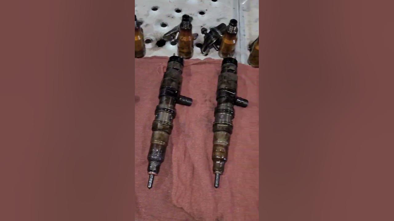 Dd15 injector cup job dd15 injectors cups reseal detroitdiesel