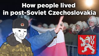 How people lived in post-Soviet Czechoslovakia (1989-1993)